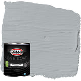 Glidden One Coat 1 qt. Stargazer/Gray Eggshell Interior Paint with Primer