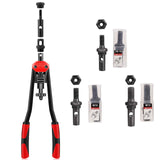 WETOLS 11Pcs Rivet Nut Tool Replacement Mandrels of WE882/WE889, Rivet Nut Tool Accessories Set M3 M4 M5 M6 M8 M10 M12, 10-24, 1