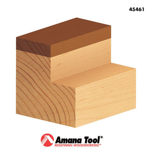 Amana Tool - 45461 Carbide Tipped Flush Trim Plunge Template 1/2 Dia x 1-1/4 x 1/4 Sh