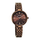 Sonata Festive 2.0 Quartz Brown Round Dial Women'S Watch | Stainless Steel Strap Material | Watches For Women Analog - 87118Qm01