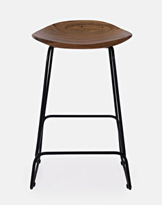 Jofran Inc. Nature'S Edge Solid Acacia Counter Height Backless Stool (Set Of 3)