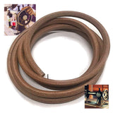 Sewing Machine Belt Real Cow Leather Belt 71 3/16 The Best Sewing Machine Belt Treadle Parts with Hook for Singer/Jones Sewing