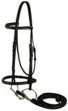 GATSBY LEATHER COMPANY 282480 Fancy Snaffle Bridle Havanna Brown, Horse