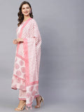 Gosriki Women'S Cotton Blend Straight Printed Kurta With Palazzo & Dupatta (Chhapa-Pink-Nw-Gs_Xxl_Pink_Xx-Large),Pink,2,B0C55JCGGW