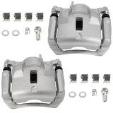 cciyu 19B2698 19B2699 Front Left & Right Brake Calipers With Bracket For Pontiac For Vibe 2003-2008,For Toyota For Corolla 2003-