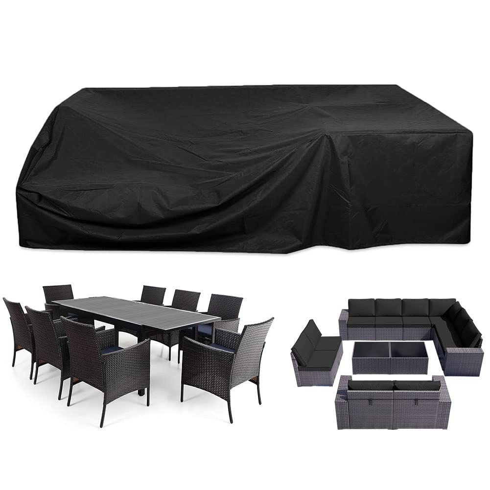 Patio Furniture Sectional Set Covers Large Waterproof Extralarge Outdoor Furniture Set Covers Loveseat Set Covers Waterproof Hea