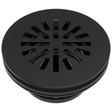 Delta Faucet 4 Inch Round Shower Floor Drain Black, Shower Drain Kit, Round Shower Drain, Chrome Shower Drain, Shower Floor Drai