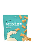 Wiggles & Wags Chewy Bones Dog Treats, Peanut Butter, Soft and Chewy, (1lb Bag)