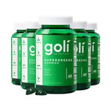 Goli SuperGreen Vitamin Gummy - 300 Count - Essential Vitamins and Minerals - Plant-Based, Vegan, Gluten-Free & Gelatin Free - H