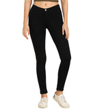 Nifty Women'S Denim Stretchable Slim Fit Jeans (Jean_Pln_Black_34)