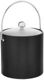 Kraftware Bartenders Choice Fun Colors Collection Ice Bucket - 3-Quart, Double Wall Construction, Keeps Ice Perfectly Chilled, I