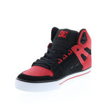 DC mens Pure High-top Wc Skateboard, Skate Shoe, Fiery Red/White/Black, 12 US