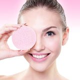 120 Pcs Facial Sponges Compressed,Face Cleansing Sponge,Makeup Removal Sponge Pads,Exfoliating Wash Round Sponge for Women,Girls