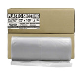 Aluf Plastics Clear All Purpose Poly Sheeting, Extra Strong, 4 mil, 20 x 100