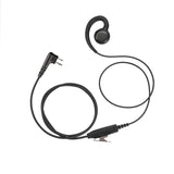 ERIPHA CP100d CP200 Radio Earpiece Compatible with Motorola BPR40 CLS 1110 1410 VL50 RDM2070D DLR1020 Walkie Talkie 2 Pin [C-Rin