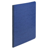 ACCO Pressboard Report Cover with Fastener, Side Bound, 8 1/2 x 11, 60% Recycled, Dark Blue
