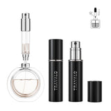 Refillable Perfume Atomizer, Bottom Filling Fragrances Perfume Bottle, Mini Cologne Dispenser, Travel sized, Portable Sprayer fo