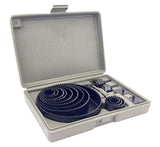 Hole SAW KIT - 16 Pieces 3/4  -5Full Set in Case with Mandrels and Install Plate