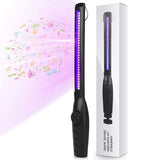 UV Light Sanitizer, Portable UV Light Disinfection Lamp USB Rechargeable Ultraviolet Light Sanitizer for Home Hotel Travel Car K