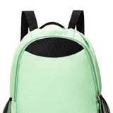 Calandis Draw Basketball Backpack Zipper Gym Bag For Football Rugby Ball Travel Green