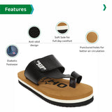 Ortho Joy Extra Soft Doctor Ortho Slippers For Men - Orth_Msp12_Mst_09,Mustard,9,B09ZHX4CJS