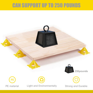KATA 56Pack Pyramid Stands Painter's Painting Stands, Mini Cone Paint Stands for Canvas and Door Risers Support, Paint Pouring S