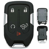 Replacement Key Fob Shell Case Fits for Chevy Silverado 2022 2021 2020 2019 and GMC Sierra 1500 2500HD 3500HD Keyless Entry Remo