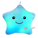 KAHEAUM Cute LED Night Light Up Throw Pillow Inserts Star Stuffed Animals Plush Toys for Kids Childrens Day Gift Son Daughter Gi