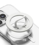 Ringke Dual Magnetic Silicone Ring [Compatible with MagSafe] Phone Grip, Dual-Sided Powerful Magnet, Lightweight (0.04 lb) & Sup