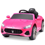 Joywhale 12V Kids Ride on Car Licensed Maserati Battery Powered Electric Vehicle for Ages 3-6, with 2.4G Remote Control, Metal S