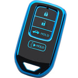 Tautrophen Key Fob Cover 2015-2022 Fit for Honda Accord Insight Smart Key