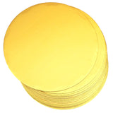 qiqee 12 Inch Gold Cake Boards Round 40-Packs Circles Rounds Base Food-Grade Cardboard Cake Plate(Thinner But Stronger)