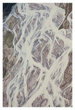 Cline River Showing Heavy Siltation And Braiding, Jasper National Park, Alberta, Canada-Paper Art-14,,X20,,
