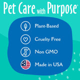 earthbath, Wild Cherry 2-in-1 Cat Conditioning Shampoo - Cruelty Free Cat Shampoo and Conditioner, Made in USA, Gentle Cat Condi
