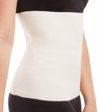 Unisex Wool Warming Support Abdominal Binder, Natural Therapeutic Warmth w/ 80% Wool, Small