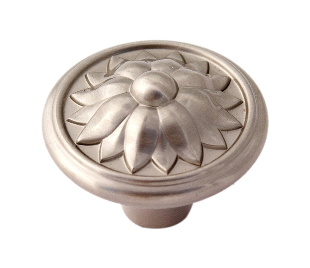Alno A1472-SN Fiore Traditional Knobs, Satin Nickel