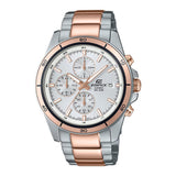 Casio Edifice Chronograph Steel Gold Dial Men'S Watch - Efr-526Sg-7A5Vudf(Ex272)