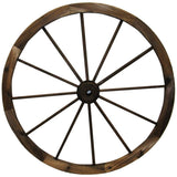 Leigh Country TX 93953 36 Wagon Wheel, 36 Inches, Walnut Finish