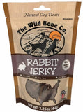 Wild Bone Company Rabbit Jerky Natural Dog Treats, 2.25 Ounces, Made in The USA