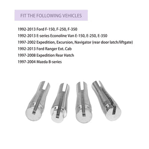 16 ENDS Door Latch Cable Repair Kit Compatible with Ford F-150, F-250, F-350, E-series, Ranger, Expedition, Excursion, Navigator