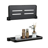 NONGKANG 2pcs Aluminum Folding Shelf Wall Mounted | 90 Space-Saving RV Bathroom Shelf, Waterproof Design for Camper, Kitchen, Sh