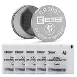 EEMB CR2032 Batteries 5 Pack 2032 Battery-CR2032 3V Lithium Coin Cell Battery 3Volt 240mAh 2032 Batteries Long Lasting for IOT C