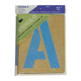 Duro StencilIt Oil Board Stencil Set 12Inch