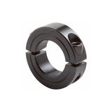 Climax Metal 2C075 Steel TwoPiece Clamping Collar, Black Oxide Plating, 3/4 Bore Size, 11/2 OD, With 1/428 x 5/8 Set Screw