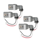 4 Pcs Photocell Sensor for Outdoor Lights, 120VAC Dusk to Dawn Photocell Switch, IP54 Waterproof for Yard, Parking Lot, Street