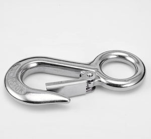 Alele 0.5T Crane Scale Grab Hooks,Slip Hooks,Stainless Steel Lifting Hook Rigging Accessory (Grab Hooks 500kg)