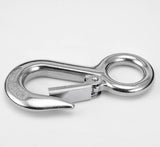 Alele 0.5T Crane Scale Grab Hooks,Slip Hooks,Stainless Steel Lifting Hook Rigging Accessory (Grab Hooks 500kg)