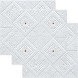 3D Wall Stickers Wallpaper SelfAdhesive Pe Foam Brick Design For Wall Decor Home, Hotel, Living Room, Bedroom, Cafe Woode