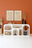 Kalalou Chh1427 White Wood Console Table #3