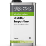 Winsor & Newton Distilled Turpentine, 1 Litre (33.8oz) Can